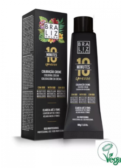 BRALIZ Color 10' sprezzo 5-66 Καστανό ανοιχτό έντονο κόκκινο 100ml